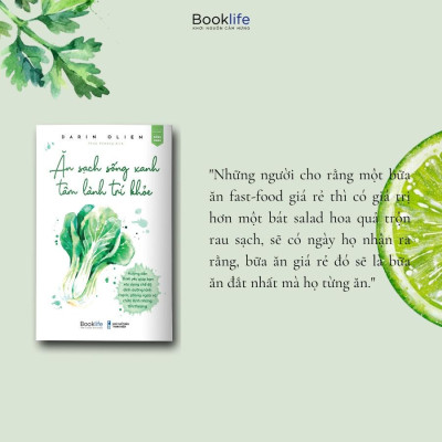 Sách  Ăn sạch sống xanh, tâm lành trí khỏe - BẢN QUYỀN