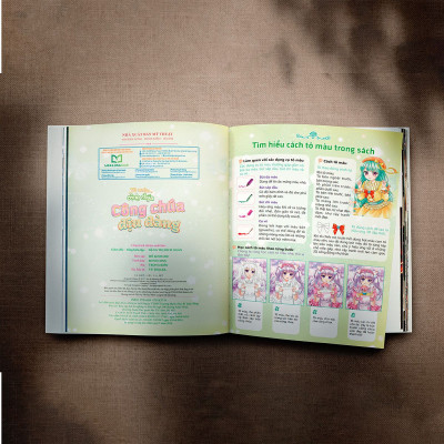 Combo Tô Màu Công Chúa (Túi 6 Cuốn) - ML