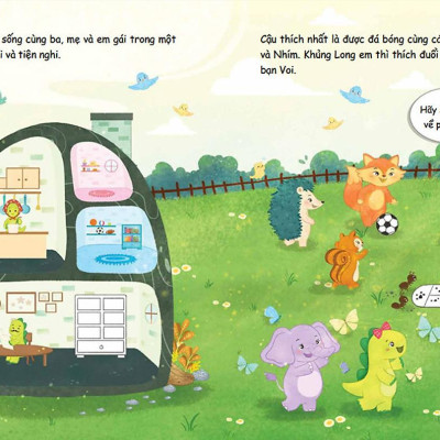 Cùng Bé Phát Triển EQ Và PQ - Khủng Long Nhỏ Hay Quên - Dạy Trẻ Kĩ Năng Tập Trung