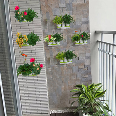 Chậu Để Bàn Thông Minh Tự Động Tưới và Tự động bón phân trong 2 tháng Minigarden Basic S Pots (1 bộ gồm 1 bình chứa nước, 2 chậu trồng và 3 túi dinh dưỡng). Phù hợp trồng cây trong gia đình, văn phòng với thiết kế gọn nhẹ, sang trọng và ít chăm sóc cây