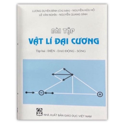 Sách - Combo Vật Lí Đại Cương Tập 2 + Bài Tập - Điện Dao Động Sóng Dùng Cho Các Trường ĐHKT Công Nghiếp (DN)