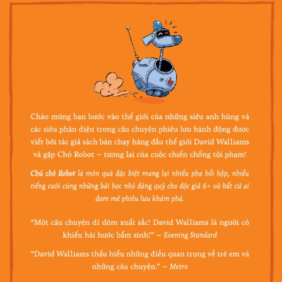 Sách - Chú chó Robot (David Walliams) (Nhã Nam Official)