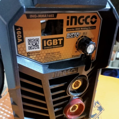 MÁY HÀN ĐIỆN TỬ 160A INGCO ING-MMA1602 (CHUYÊN KÉO QUE 1.6-4.0MM) - HÀNG CHÍNH HÃNG