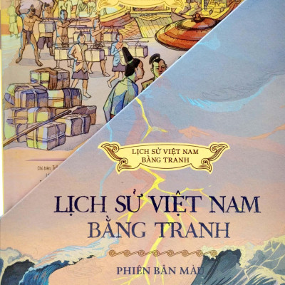 Boxset Lịch Sử Việt Nam Bằng Tranh - Bản Màu - Bìa Cứng (Hộp 8 Cuốn)