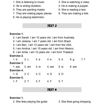 100 Đề Kiểm Tra Tiếng Anh 4