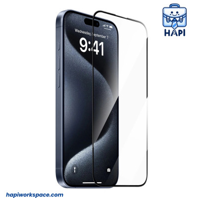 Kính cường lực siêu mỏng hàng chính hãng WiWU Ultra Thin Wi-GT-010, kính màn hình HD trong suốt, chống trầy xước