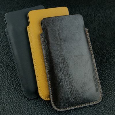 Bao da rút IONECASE điện thoại 15 pro max,14 pro max,13 pro max,15 plus..Da Bò Thật mẫu 2 - Hàng chính hãng