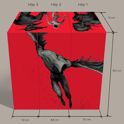 Ajin - Boxset Số 2 (Tập 7 - 12) - Tặng Kèm Sổ Tay Xương Rồng