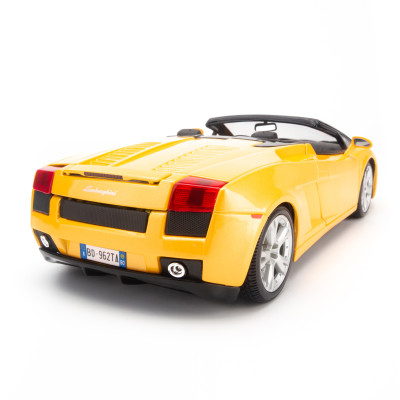 Mô Hình Xe Lamborghini Gallardo Spyder Yellow 1:18 Bburago - MH18-12016