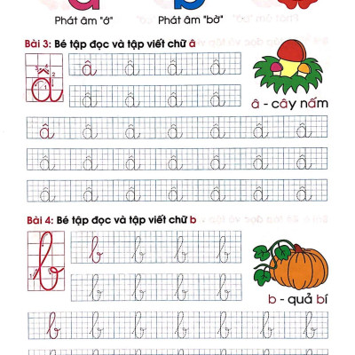 Tủ Sách Cho Bé Vào Lớp 1 - Bé Tập Đọc Và Tập Viết