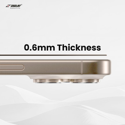 Miếng Dán Kính Cường Lực Trong Suốt Dành Cho iPhone 16 Pro Max/ 16 Pro/ 16 Plus/ 16, ZEELOT SOLIDsleek 2.5D RETINA CLEAR_ Hàng chính hãng