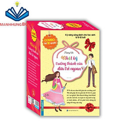 Sách - Combo bộ 10 cuốn - Nhật ký trưởng thành của đứa trẻ ngoan (hộp)