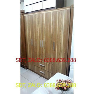 TỦ QUẦN ÁO 3 CÁNH  CÓ NGĂN KÉO GỖ MDF CAO CẤP, HIỆN ĐẠI