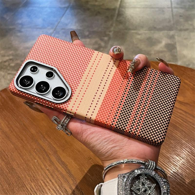 Ốp Lưng Từ Tính Cho Samsung Galaxy S25 Ultra  Họa Tiết Thổ Cẩm Nhựa Cứng - BUM STORE GALAXY CASE