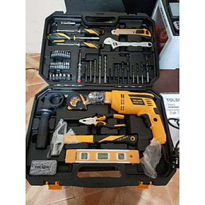 Bộ Dụng Cụ Máy Khoan Tolsen 710W 79685 (94 Món)