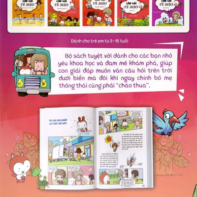 Bộ Sách 10 Vạn Câu Hỏi Vì Sao 2 - Khoa Học - Con Người (Bộ 5 Cuốn)