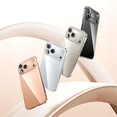 ốp lưng trong suốt bảo vệ viền camera cho iPhone 17 Pro Max / 17 Pro / 17 Air / 17 hiệu Likgus Lin Camshield - Chống sốc