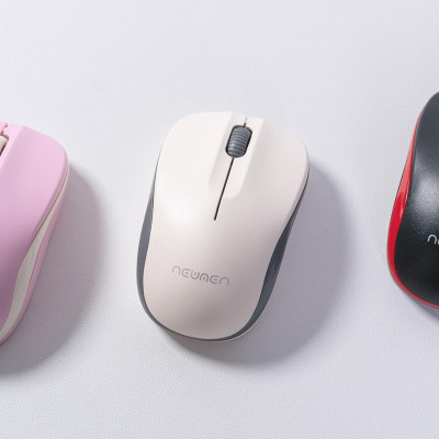 Chuột Máy Tính Không Dây - Newmen F116 - Màu Đen Đỏ