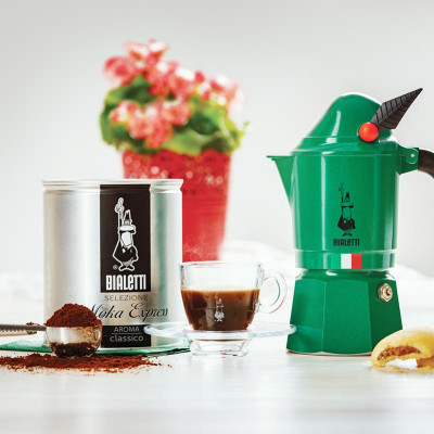 Ấm pha cà phê BIALETTI ALPINA 3CUP (90ML ). Hàng chính hãng 