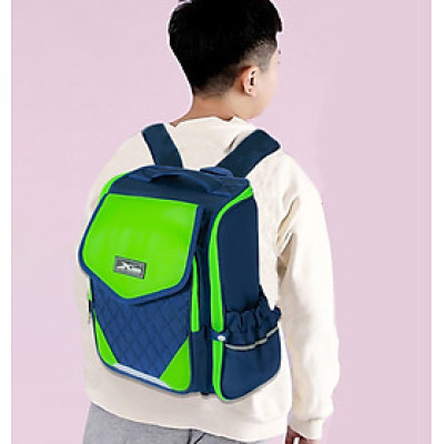 Balo Chống Gù Bé Trai, Bé Gái Xbags Xb 3108, Balo Học Sinh Tiểu Học làm bằng chất liệu Polyester, chống thấm nước