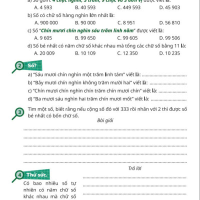 Sách - Vở Thực Hành Toán 4 - Biên soạn theo chương trình GDPT mới - ndbooks