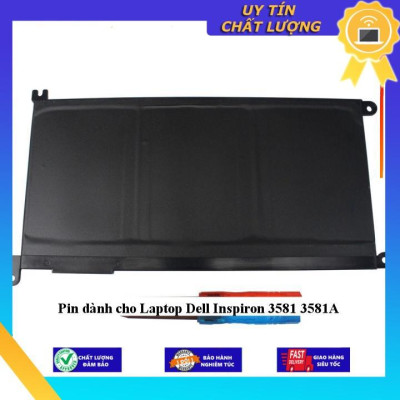 Pin dùng cho Laptop Dell Inspiron 3581 3581A - Hàng Nhập Khẩu New Seal