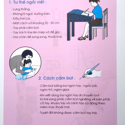 Luyện Viết Theo Mẫu Chữ Mới - Tô chữ Hoa - Lớp 1