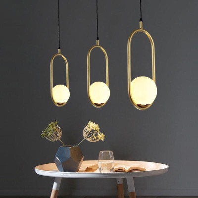 Combo 2 đèn thả trang trí LIZI độc đáo kèm bóng LED chuyên dụng