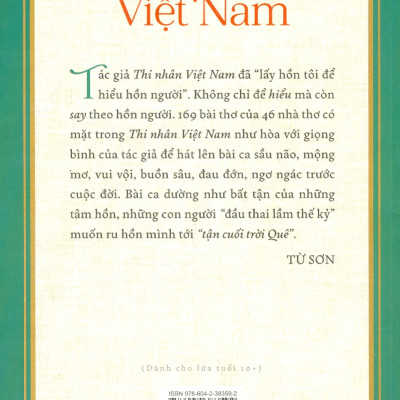 Thi nhân Việt Nam (Dành cho lứa tuổi 10+)