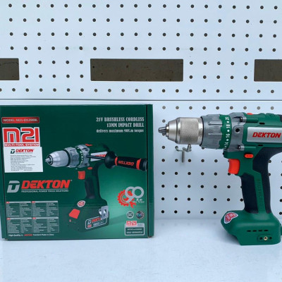 MÁY KHOAN DÙNG PIN 21V 13MM DEKTON M21-ID1390BL - HÀNG CHÍNH HÃNG