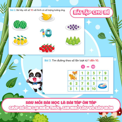 Sách - Phiếu Luyện Toán Tư Duy Cùng Gấu Kiki - Combo 5 Cuốn - Megabook