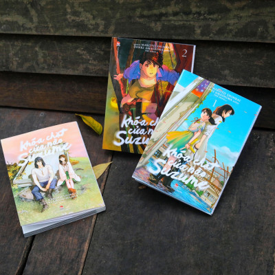 Truyện tranh Khoá Chặt Cửa Nào Suzume trọn bộ 3 tập (Chang Book)