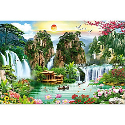 TRANH DÁN TƯỜNG 3D THEO YÊU CẦU Anh Sơn