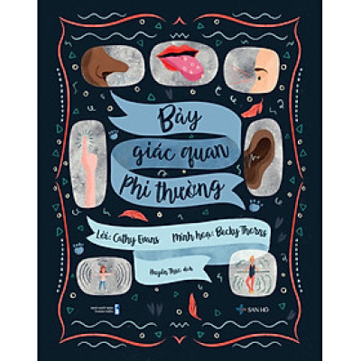 Sách Thiếu Nhi | Bảy Giác Quan Phi Thường | Cathy Evans | San Hô Books