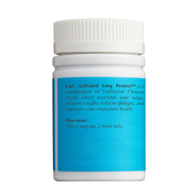 VIÊN UỐNG BẢO VỆ PHỔI VÀ TĂNG CƯỜNG HÔ HẤP LAC ACTIVATED LUNG PROTECT (120 VIÊN)