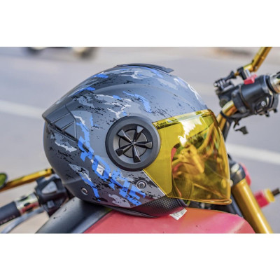 KÍNH MŨ YOHE 851 (KHÔNG BAO GỒM MŨ BẢO HIỂM) - GARA20