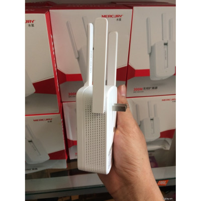 Bộ kích sóng wifi 3 râu Mercury cực mạnh MW300RE - Bộ kích sóng wifi 3 Ăng Ten Mercury cực mạnh MW300RE - Hàng chính hãng
