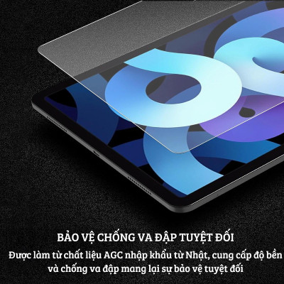 Kính cường lực AGC 9H cho iPad Air 6 11 inch M2 / Air 6 13 inch M2 2024 hiệu Nillkin Amazing H+ Pro (mỏng 0.2 mm, vát cạnh 2.5D, chống trầy, chống va đập) - Hàng nhập khẩu