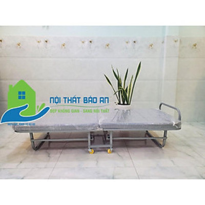 Giường gấp có nệm rộng 90 X dài 1M9