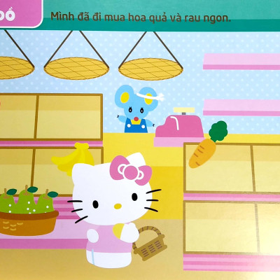 Sticker - H.e.l.l.o K.i.t.t.y - Kitty Ham Vui, Mở Tiệc Thôi (3-8 Tuổi)_MT