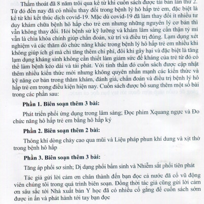 Sách - Tiếp cận chẩn đoán và đ.iều trị bệnh hô hấp trẻ em (Y)