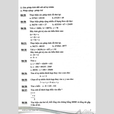 450 Bài Tập Toán Lớp 4 - Bồi Dưỡng Học Sinh Khá Giỏi (Theo Chương Trình Giáo Dục Phổ Thông Mới)