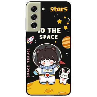 Ốp lưng dành cho Samsung S21 FE mẫu Búp Bê Vũ Trụ