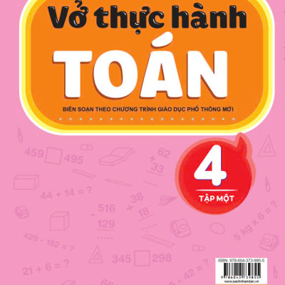 Sách - Vở Thực Hành Toán 4 - Biên soạn theo chương trình GDPT mới - ndbooks
