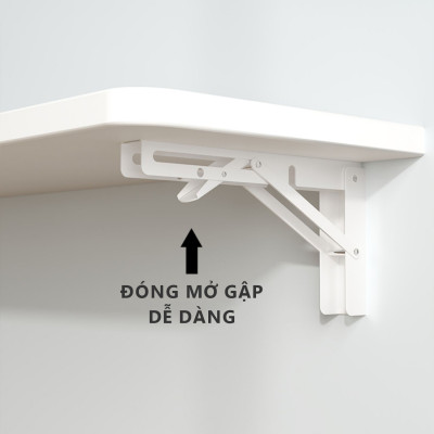 Bàn học gấp gọn thông minh có khe để đồ tiện dụng thương hiệu IGA -  GP302