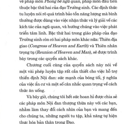 BÍ THUẬT ĐẠO GIÁO - TU LUYỆN NGŨ QUAN