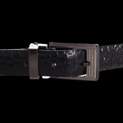 Dây thắt lưng nữ da cá sấu Huy Hoàng 2,5P màu đen, nâu đỏ, vàng bò, nâu đất HC5201-02-03-09