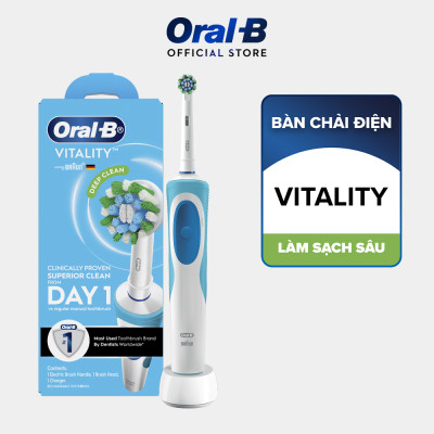 Bàn chải điện Oral-B Vitality - Hộp Eco - Chính hãng bảo hành 24 tháng