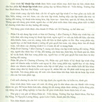 Giáo Trình Kỹ Thuật Lập Trình