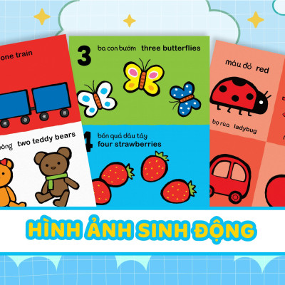 My First Numbers-Shapes-Colors - Con Số, Hình Khối, Màu Sắc - Bìa Cứng